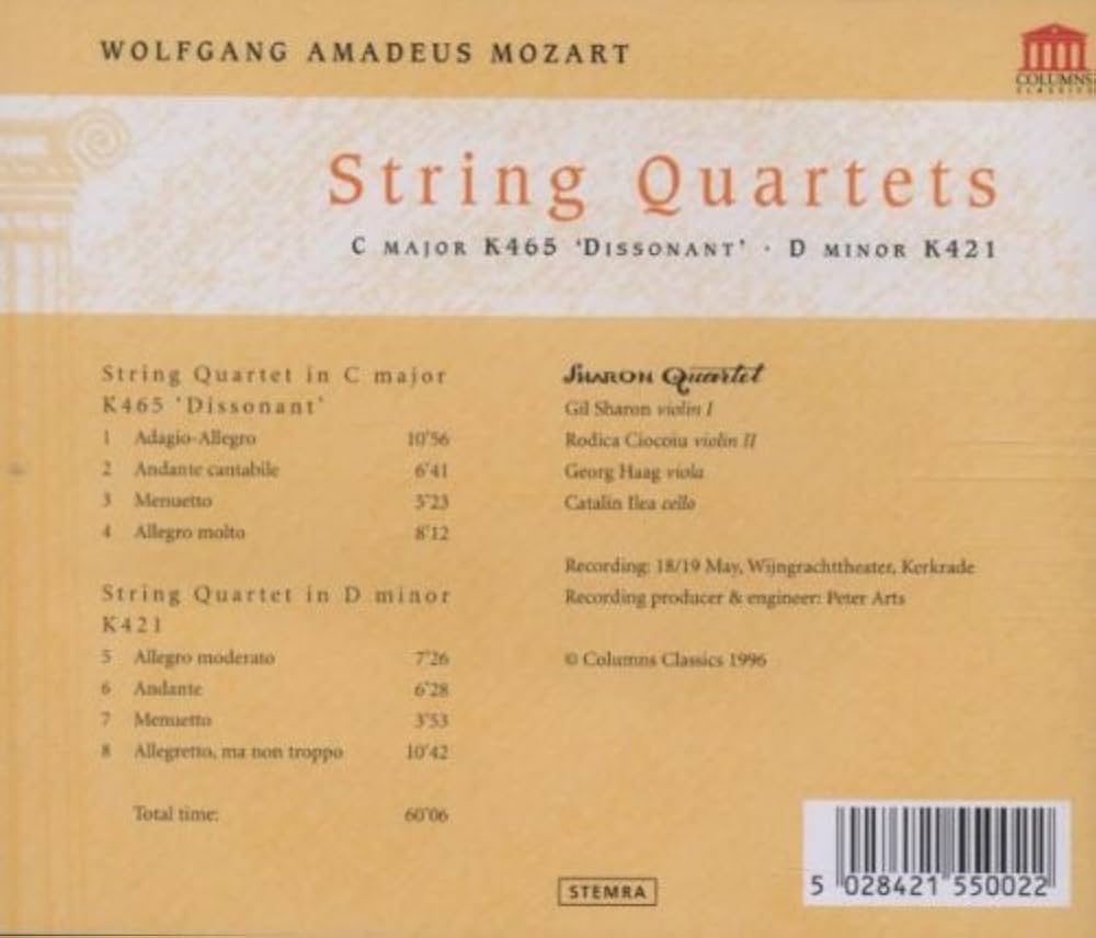 洋楽 Mozart Complete Works for String Quartet 61OZCSMqqfL._UF350,350_QL80_.jpg